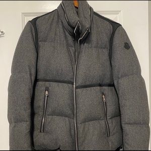 Moncler Men’s Eloy Wool Down Coat (size 2)